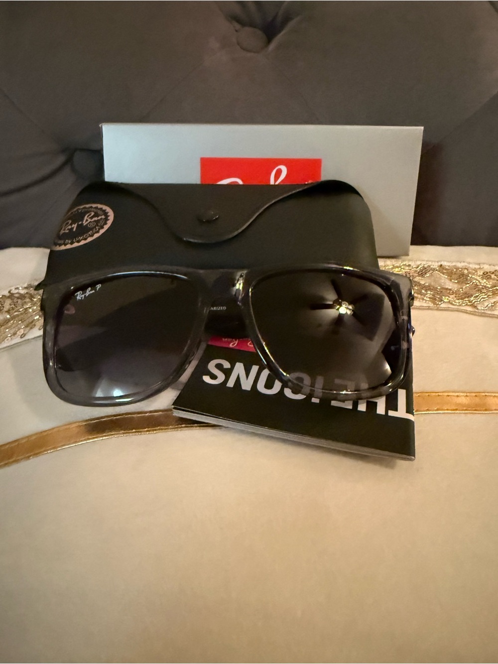 Ray-Ban Justin Classic /Grey Gradient Polarized 54 mm Sunglasses - Picture 10 of 10